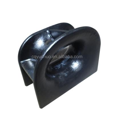 China Marine Mooring Ship Panama Chock Deck Mounted Type Iron Or Steel Bulkhead for sale