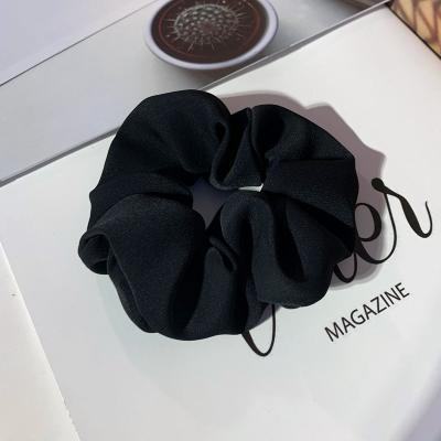 China Hot Selling New Solid Color Summer Elegnet Popular Hair Scrunchies Girls Hair Accessories Scrunchies for sale