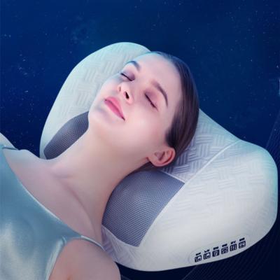 China Electric Heating Body Heating Neck Massage Pillow Shoulder Cervical Back Shiatsu Massage Pillow Neck Care Massage Pillow for sale