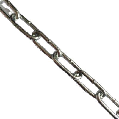 China Galvanized Safety Guard Chain 5MM Boat Marine Chain DIN763 Link Chain for sale