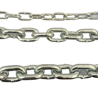 China Galvanized Marine Ship Linyi Factory Ship Chain Short DIN766 Galvanized Link Chain for sale