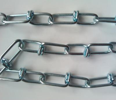 China Garment Decorate Galvanized Mild Steel Electric Decorate Chain 1.6MM DIN5686 Knotted Chain for sale