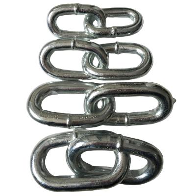 China Drag Chain G30 Galvanized Mild Steel Link Chain Medium Metal Chain for sale