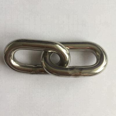 China Drag Chain SUS304 SUS316 Korean Standard Stainless Steel Link Chain for sale