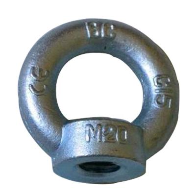 China Galvanized Iron G80 Eye Nut M6 M8 M10 M12 M14 M16 M18 M20 M22 M24 M30 Din582 for sale