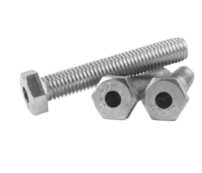 China Hex Cavity Bolt Factory OEM M6M8M10 Din 933 Stainless Steel Hex Head Bolts For Steel Structural Hex Cavity Bolt for sale