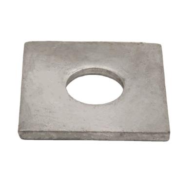 China Durable Stamping Pipeline Electric Power Gasket Steel Fitting Parts Square Curved Joint Parts Metal Gasket Flat Joint for sale