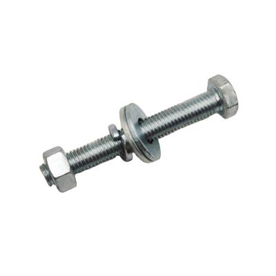 China M6M7M8M10M12M16 Support Fasteners Plating Stainless Steel Hex Bolt Washer And Nut for sale