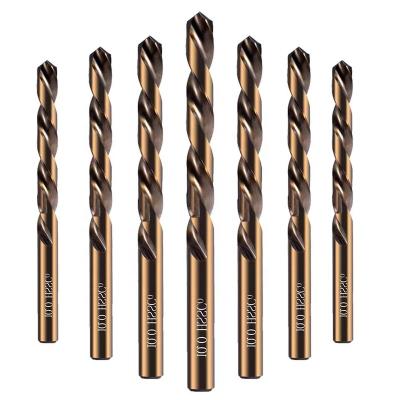 China Metal Drilling Factory Industrial Grade High Efficiency Twist Carbide Titanium Coated Drill Bit Set Concrete Drill Machine Tool Drill Bit for sale