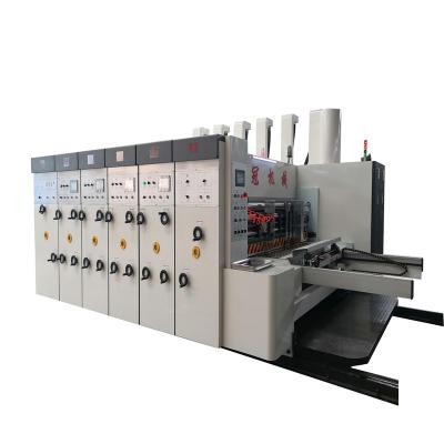 China Hotels Automatic Flexo Printer Slotter Die-Cutter Machine for sale