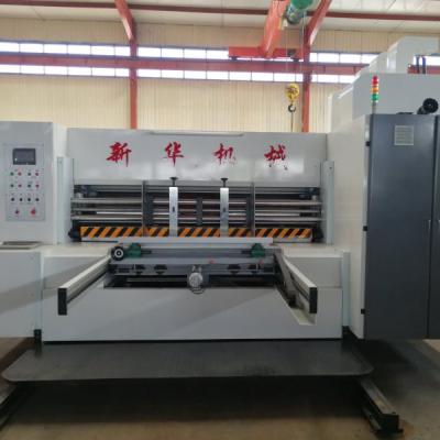 China Hotels Automatic Slotter Die-cutter Printing Machine For Corrugated Cardboard for sale