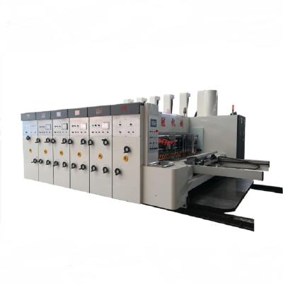 China High Speed ​​Automatic Food Printing Slotting Slitting Machine for sale