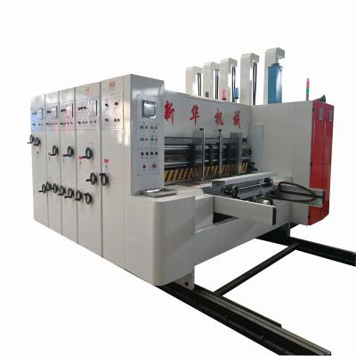 China machinery & High Level Equipment Automatic Corrugated Cardboard Printing Die Cutting And Slotting Machine for sale