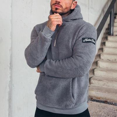 China Ziyi Winter Fleece Hoodies Sportswear QUICK DRY Casual Men's Hoodie Pullover Long Sleeve Men's Simple Hoodie for sale