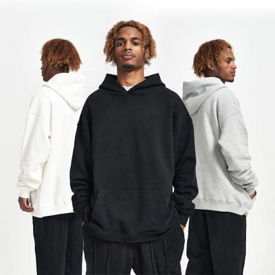 China Ziyi Blank Pullover Hoodie QUICK DRY Drop Shoulder Men's Heavy Fleece Hoodie Unisex Oversized Hoodie for sale