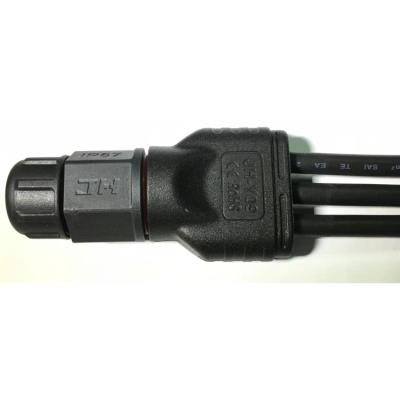 China Factory Wholesale Ip68 Outdoor Lighting Professional Waterproof Y Type Cable Connector for sale