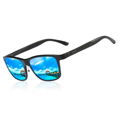 China Fashion Sunglasses Shape Men's Aluminum Magnesium Polarized Classic Sports Fishing Men Sunglasses for sale