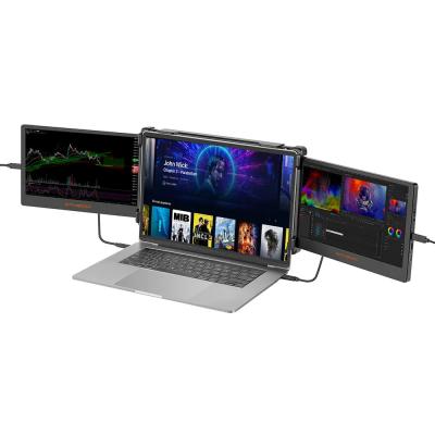 China LCD Triple Laptop Display Extender Portable Monitor Android Linux for sale