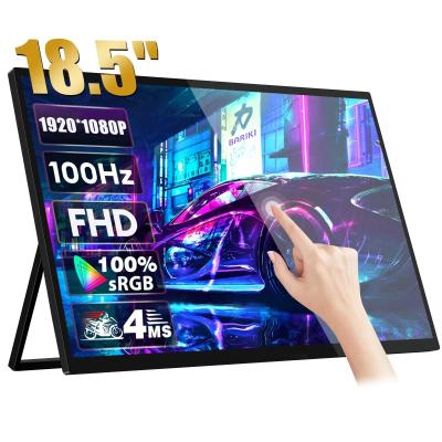 China PS4 PS5 Xbox Monitor portátil LCD Pantalla táctil 100Hz 18.5