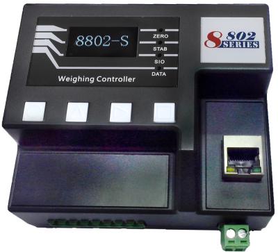 China Weighing scale indicator in rail DIN housing, Ethernet(Modbus TCP), RS232/485 for sale