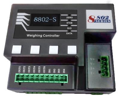 중국 가로장 DIN 주거, 아날로그 산출, 0~5V/0~10V, 4~20mA/0~20mA/0~24mA에 있는 전자 무게 지시자 판매용