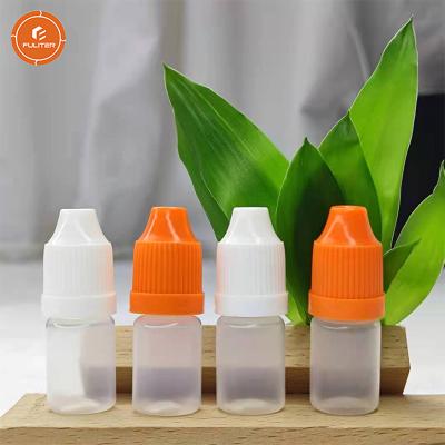 China 3ml Small Plastic Cheap Empty LDPE Plastic Cigarette LDPE Clear Oil Fit And Packaging Plastic Bottles for sale