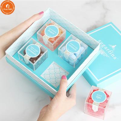 China New Handmade Creative Acrylic Ramadan Candy Box 4pcs Wedding Favor for sale