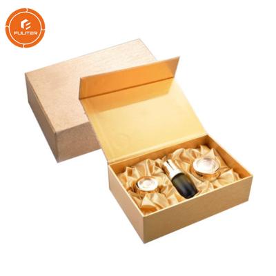 China Handmade Custom Cardboard Essential Oils Bottle Magnetic Storage Flap Box for sale