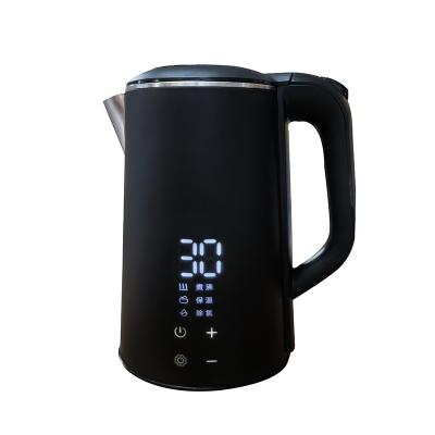 China New 360 Degree Rotation Base Kettle Stainless Steel Digital LED Display High Quality Smart Electric Smart Kettle for sale