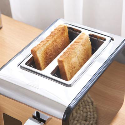 China Digital 2 Feet Collity Retro Easy Operation Anti-Slip Slice Bread Toaster With Touch Screen for sale