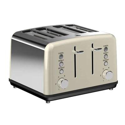 China Retro Style Sandwich Maker COLLITY Toaster Electric Heating Toaster 4 Slice Hot Toaster 4 in 1 for sale