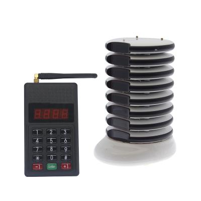 China MEEYI Y-P305 Guest Paging System Customer Wireless Easily Assembled Pager for sale