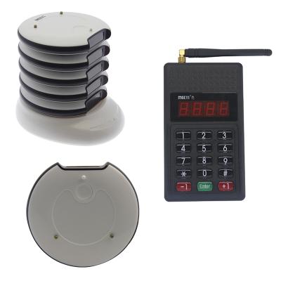 China Restaurant Cafe Bar Meeyi Coffee Bar Table Ringer Pager Waiter Service Call Wireless Guest Paging System for sale