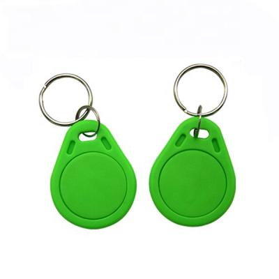 China Key Chain 13.56mhz Waterproof / Waterproof ABS Material 1k rfid nfc tag key chain for sale