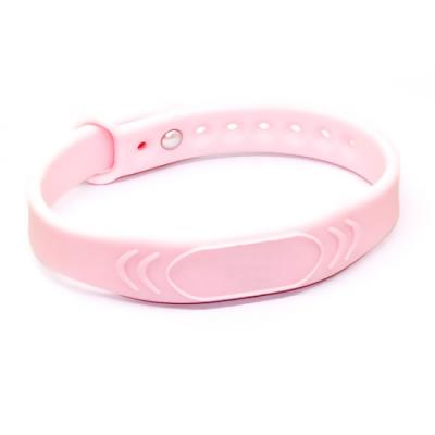 China Waterproof / waterproof 13.56mhz rfid bracelet South Africa access control rfid wristband silicone nfc wristband for sale