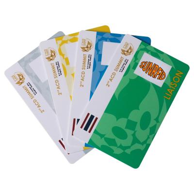 China Waterproof / Dual Frequency 13.56mhz Rfid Card Waterproof Prepaid Card Custom Logo for sale