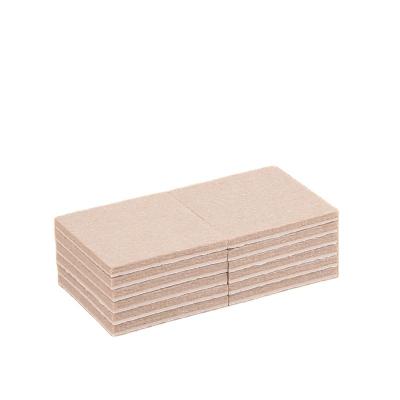 China Modern Custom Factory Direct Cheap Self Adhesive Square Furniture Leg Anti Slip Customized Strong Adhesives Felt Pads for sale