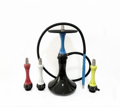 China Wholesale Smoking Cachimba Alpha Hookah Stainless Steel Shisha Tool Shisha Smoking Russian Chicha Sheesha Bottle for sale