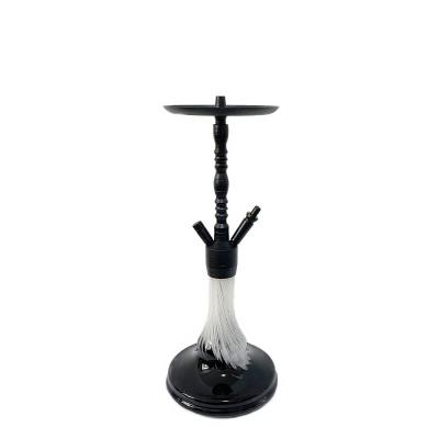 China New Design Durable High Quality Aluminum Sheesha Shisha German Glass Hookah Set With Handle Hose for sale