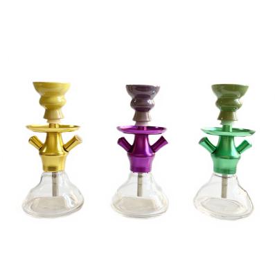 China New Custom Durable German Style Chicha Shisha Hookah Aluminum Smoking Set Narguile for sale