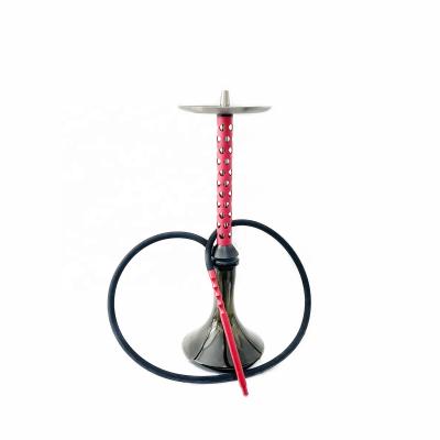 China Hot Selling High Quality Aluminum Shisha Hookah Easy Smoking Bodo Hookah Russian Hookah for sale