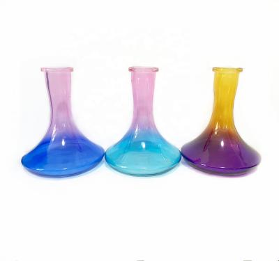 China Shisha Bottle Glass Vase Shisha Accessories Shisha Narguile Hookah Base Shisha Narguile Easy Mix Smoking Russian Color for sale