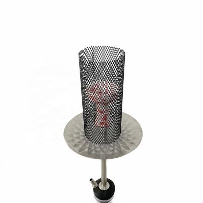 China Shisha Tool Hookah Wind Cover Cage Smoking Screen For Head Shisha Bowl Narguile Heat Accessories Tobacoo Chicha Charcoal Holder for sale