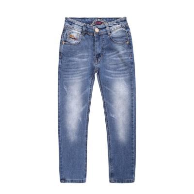 China Fashion Denim Breathable Children 2019 Boys Jeans Light Blue Soft Pants for sale