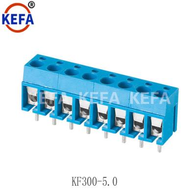 China Euro PCB Screw Terminal Block Terminal Connector 5.0mm Pitch KF300-5.0 KF300-5.0 for sale