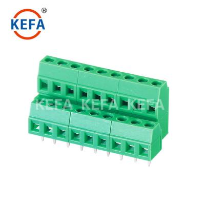 China Connector terminal block with screw in 2 row 11 - A.W.G. 20 for sale