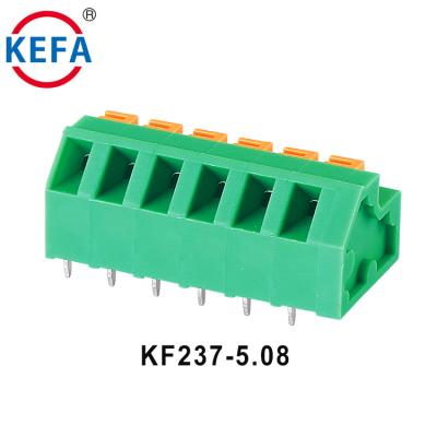 China PCB Spring Terminal Block 5.08mm Pitch KF237-5.08 KF237-5.08 for sale