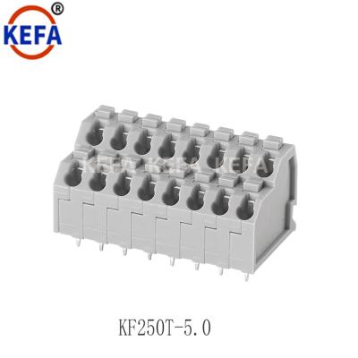 China PCB Terminal Connectors Bilevel Pin 10A KF250T-5.0 KF250T-5.0 for sale