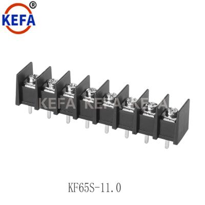 China DC Power Supply PCB Barrier TBs Pitch Strip Barrier KF65S-11.0 KF65S-11.0 Screw Connector 11mm for sale