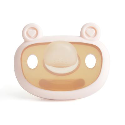 China New Product BPA Free Customized Infant Teether Toy Silicone Pacifier Baby Nipple Liquid Silicone Baby Soother For Infant for sale